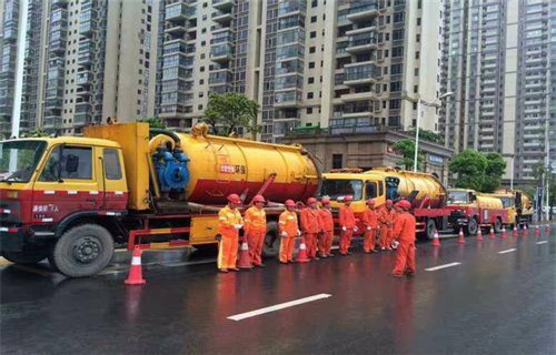 冯坡镇市政管道清淤