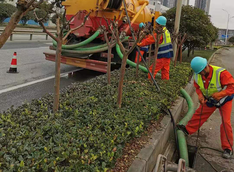 冯坡镇市政管道清淤